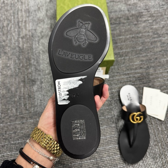 GUCCI GG MARMONT SANDALS FLIP FLOPS - Picture 9 of 9